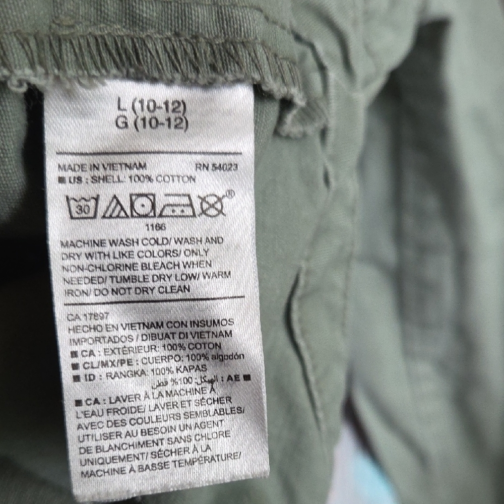 Old Navy Olive Hooded Jacket - Picture 4 of 4